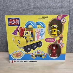 Mega Bloks Yo Gabba Gabba Plex's Tour Buggy 19 pc Building Set 85006 New in Box
